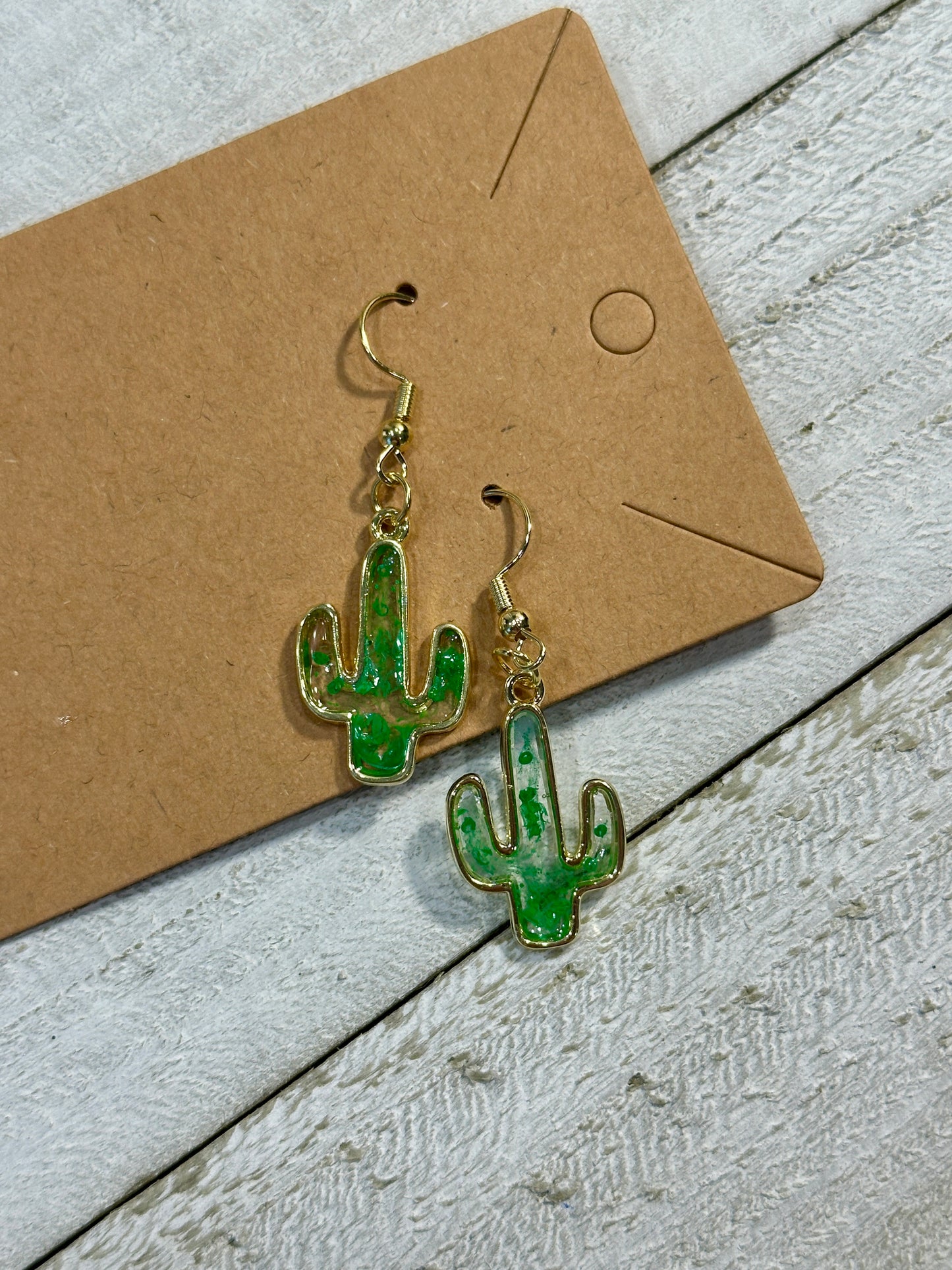 Cactus Earrings