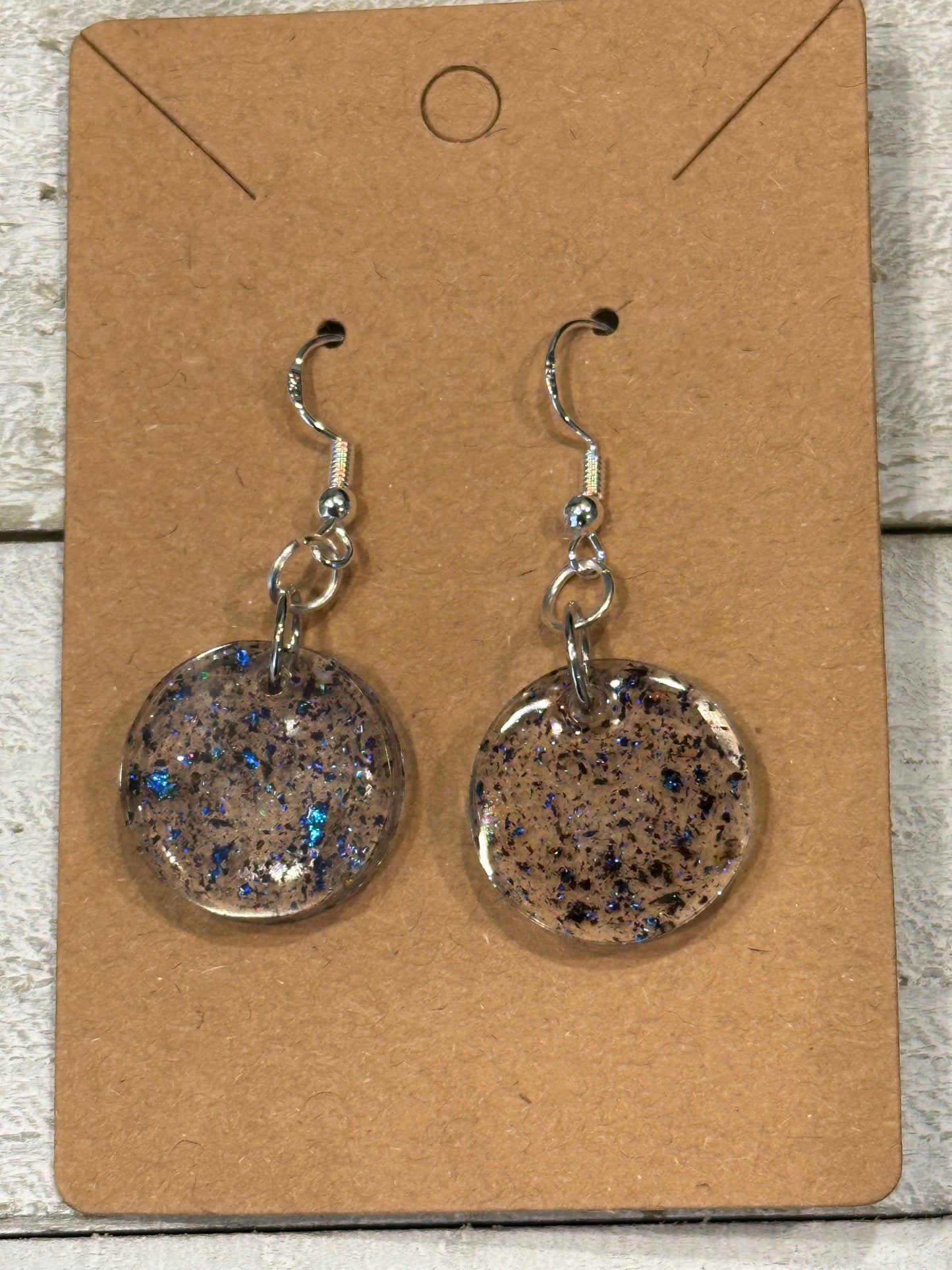 Iridescent Fleck Earrings