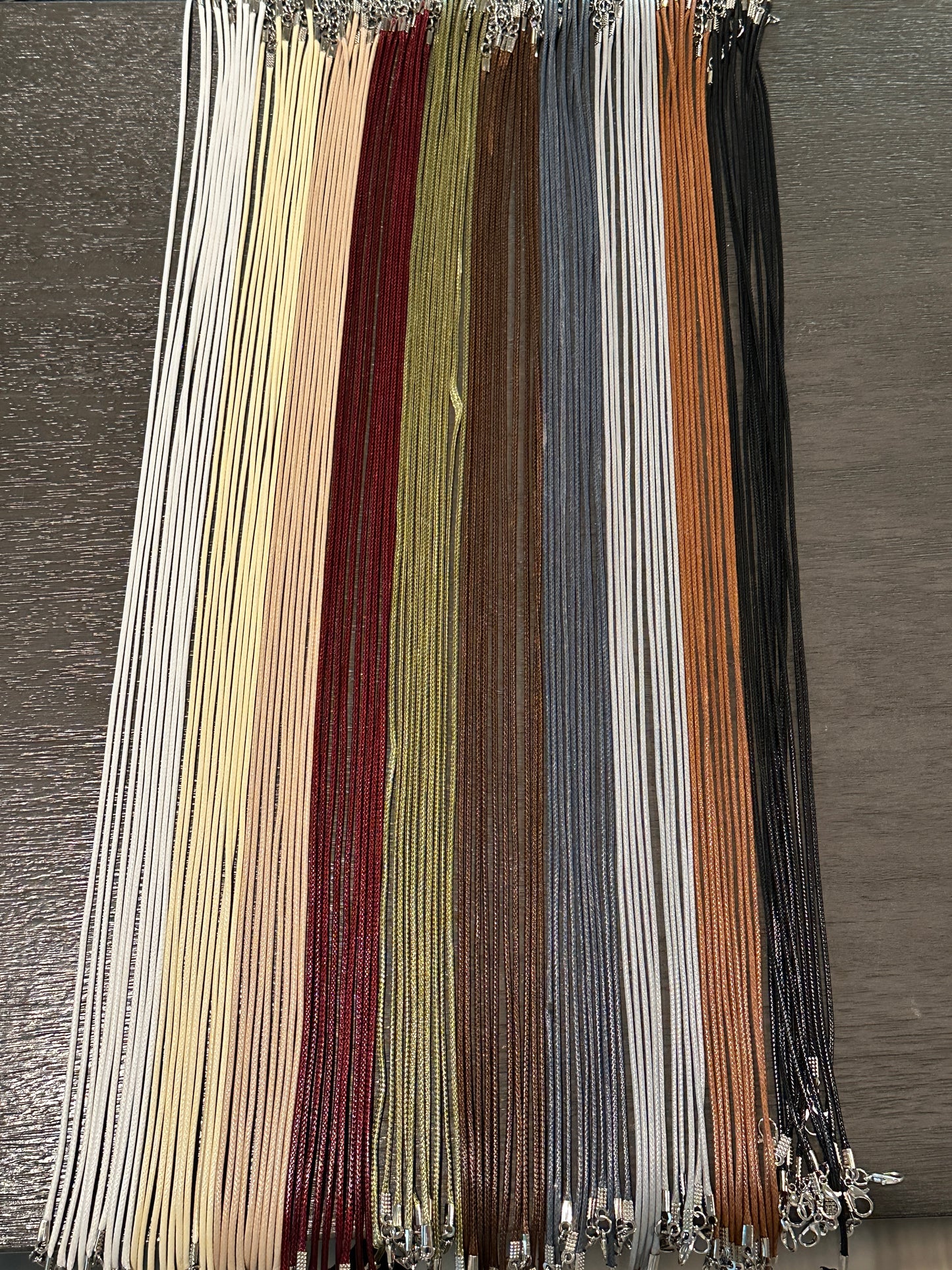 Cord Necklace- Assorted Colors