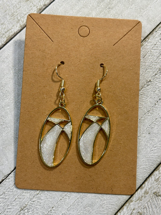 Pearl and Gold Earrings
