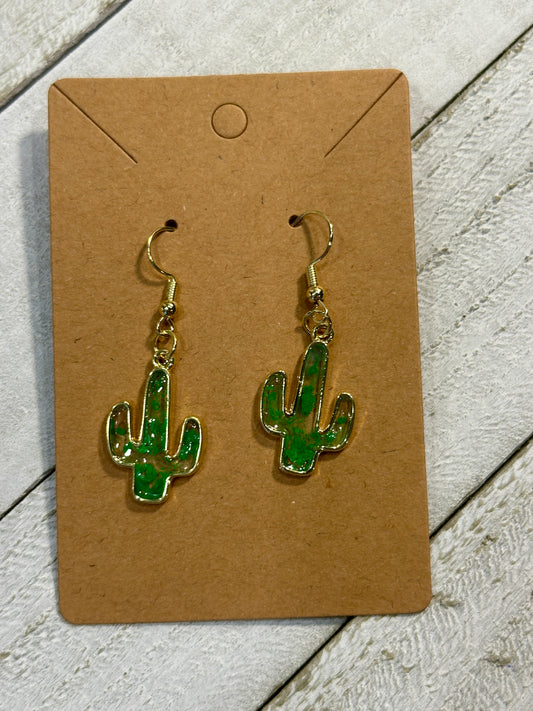 Cactus Earrings