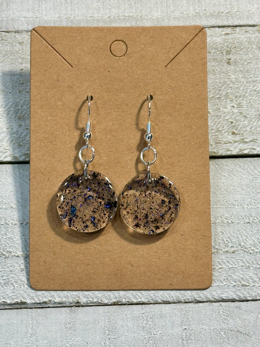 Iridescent Fleck Earrings
