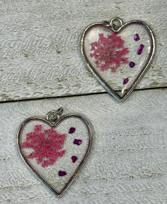 Pink Flower Pendant